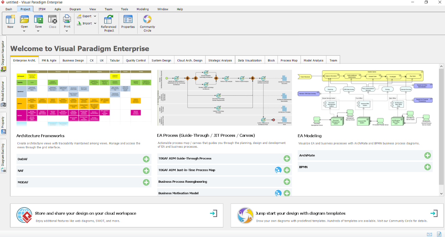 نصب موفق ویژوال پارادایم نسخه Enterprise 17.0