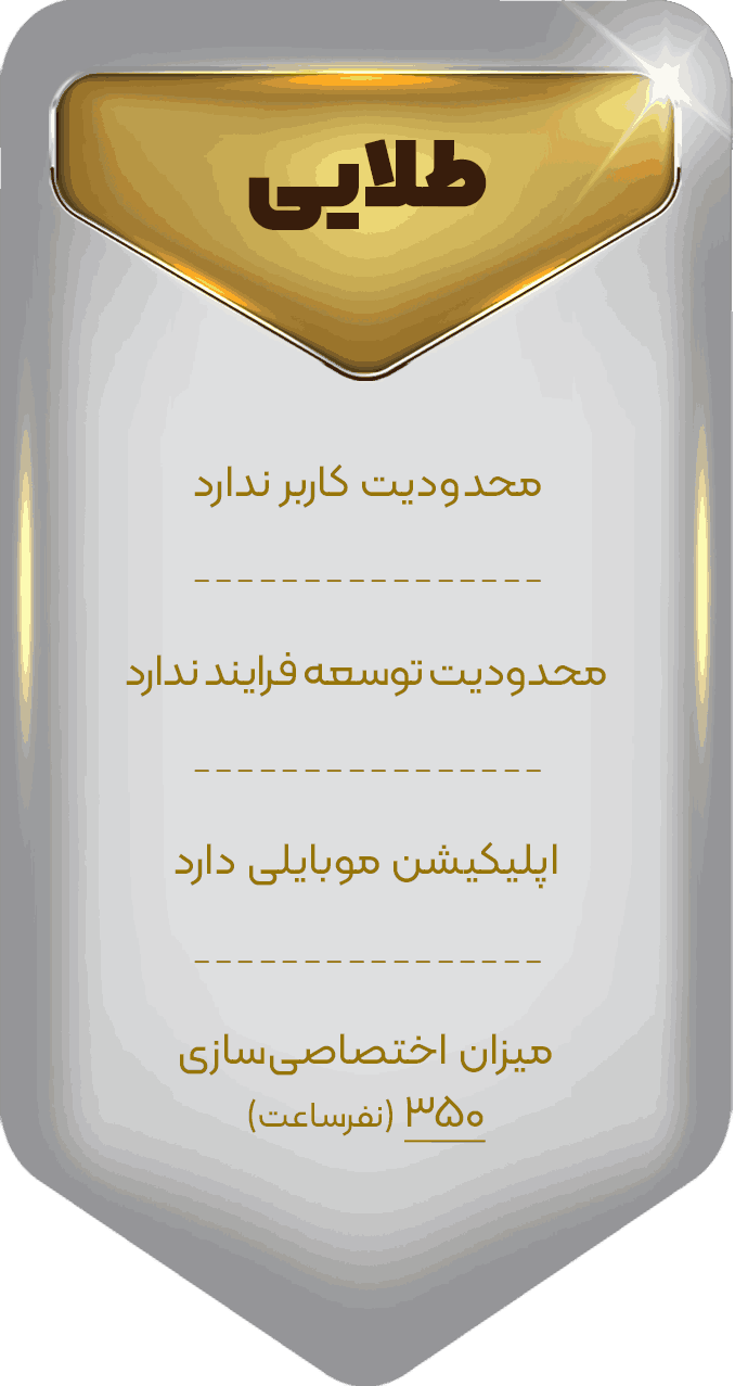 پلن طلایی نرم افزار حسابداری صادرات و واردات