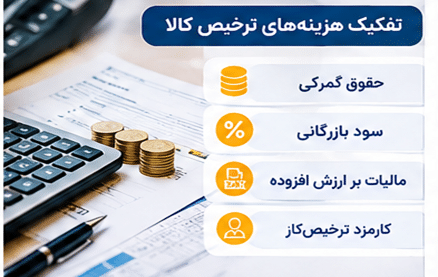 هزینه‌های ترخیص کالا از گمرک