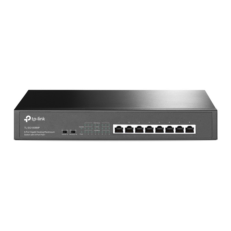 سوئیچ شبکه ۸ پورت تی‌پی‌لینک مدل TL-SG1008MP